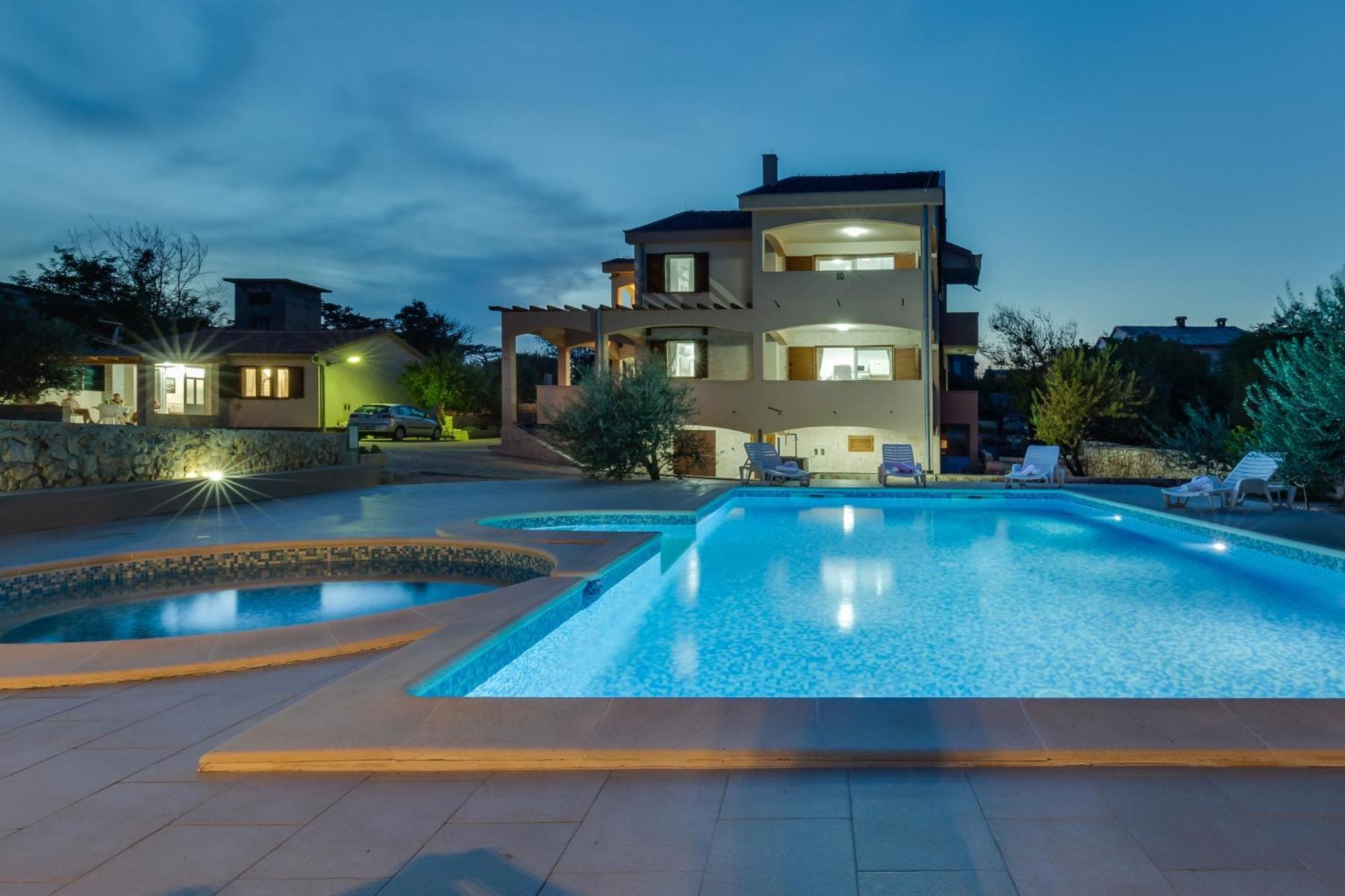 Villa Zlatni Dvori Zadarvillas Ražanac Eksteriør bilde
